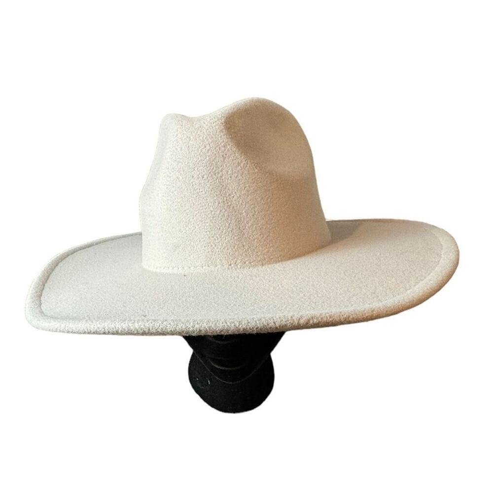 Free People Clean Slate Hat Alabaster Wool Blend Women's One Size